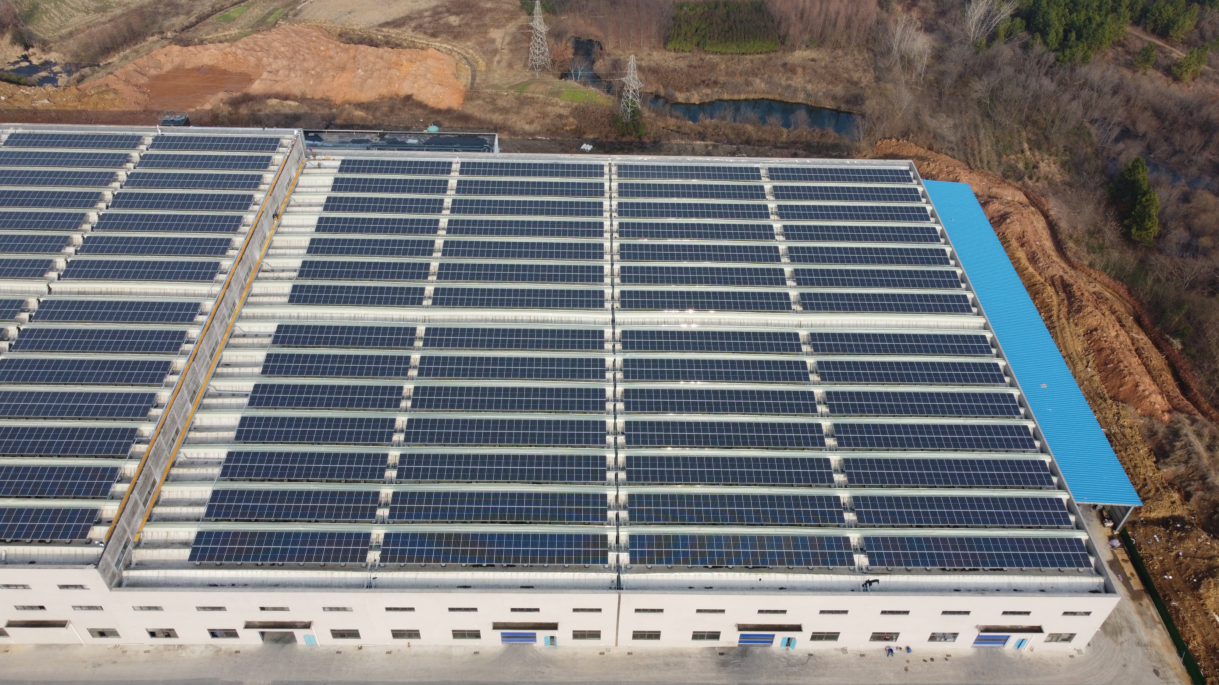 临近新年，华声电气集团又一光伏项目安徽永茂泰10MW并网成功！